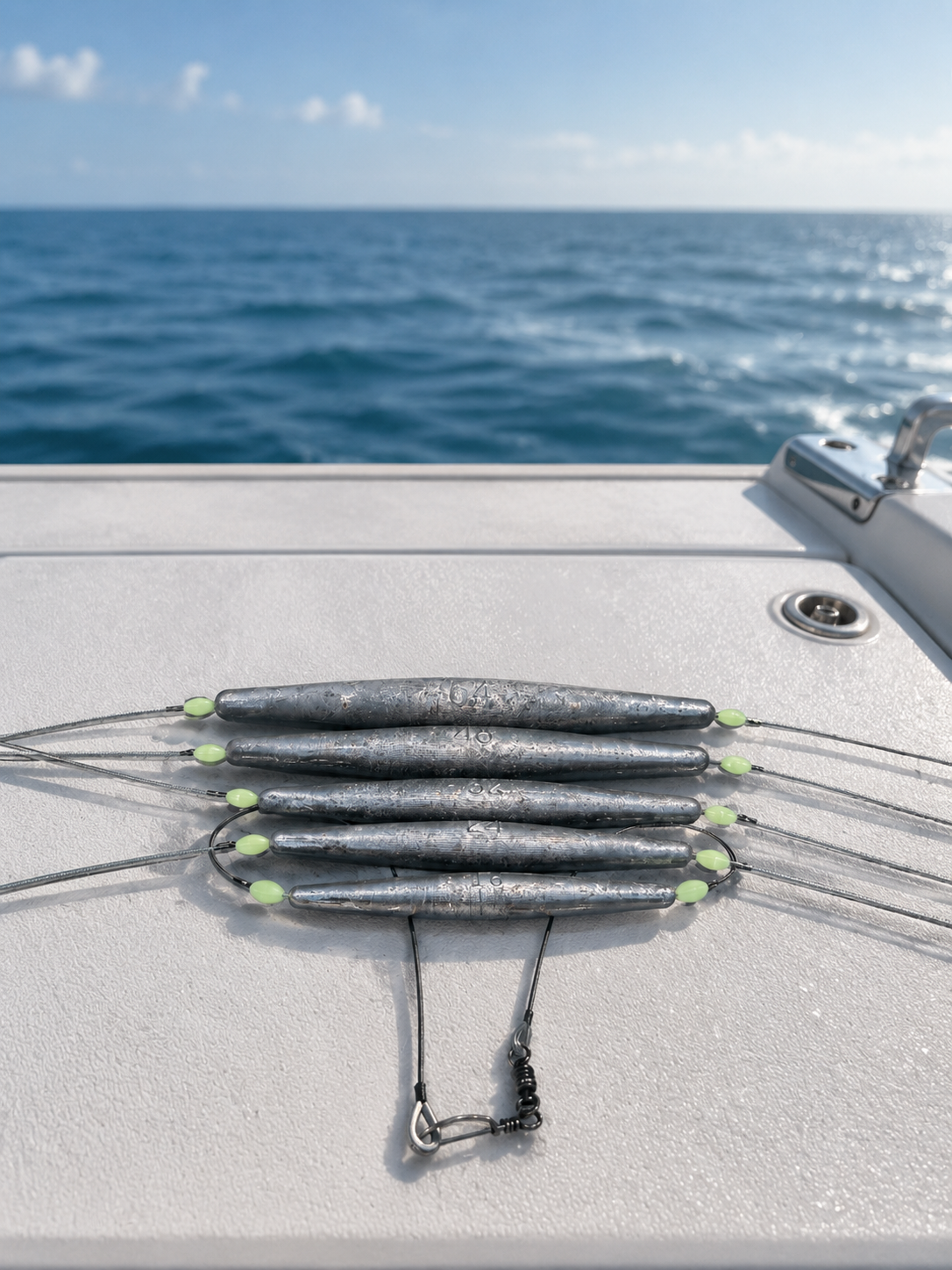 Epic Fishing Co Cigar Trolling Weight - High Speed Sinker for Wahoo Tuna