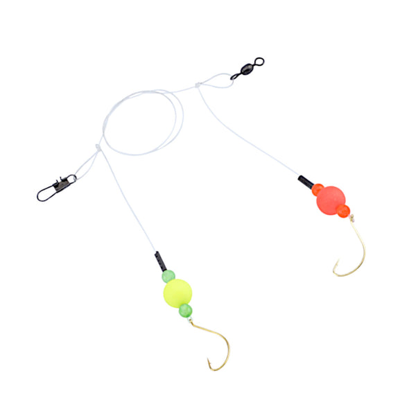 Double Drop Spot & Kingfish Rig with Fluorocarbon & Circle Hooks