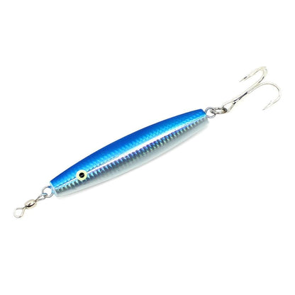 Ahi Diamond Jigs Blue Bass Treble Hook