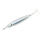 15pcs Fish WOW!® 12oz Diamond Jig Chrome 5/0 Treble Hook 340g unpainted  Silver