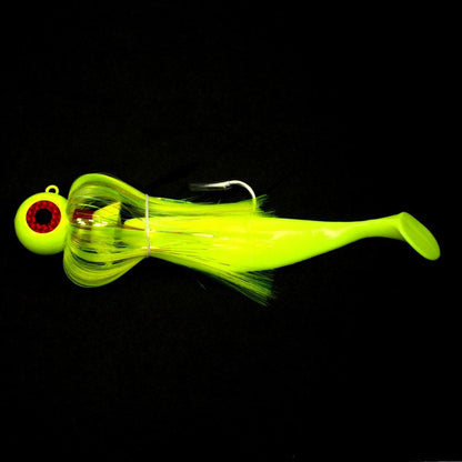 Blue Water Candy Rock Fish Candy 24oz Loaded Mojo Chartreuse