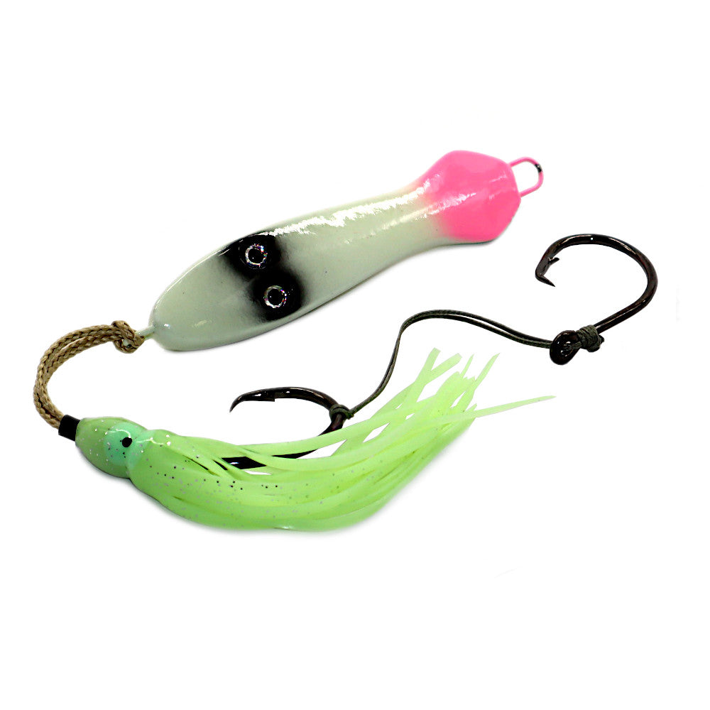 Blue Water Candy Roscoe Meat Jig Pink Glow