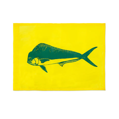 Danco Microfiber Fishing Towel, Fish Flag