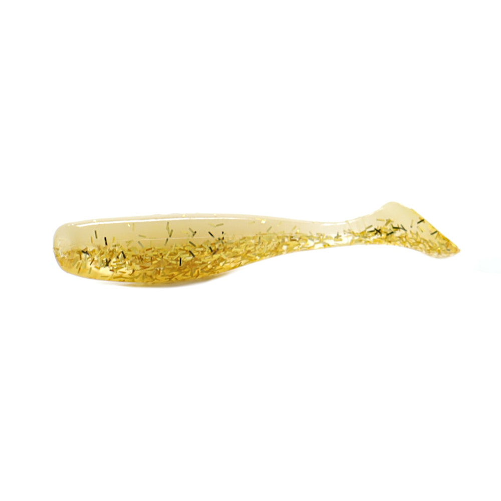 DOA CAL Shad Tail Glow Gold Rush Belly