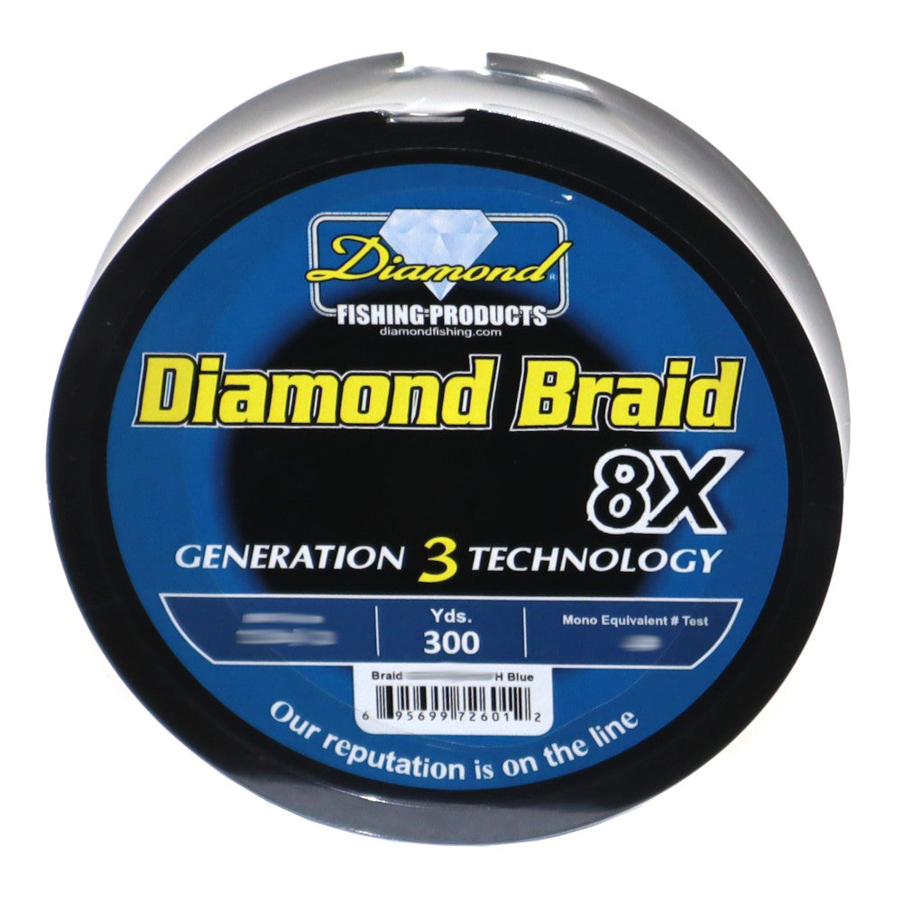 Diamond Braid Gen III 8X | Solid Core Braid