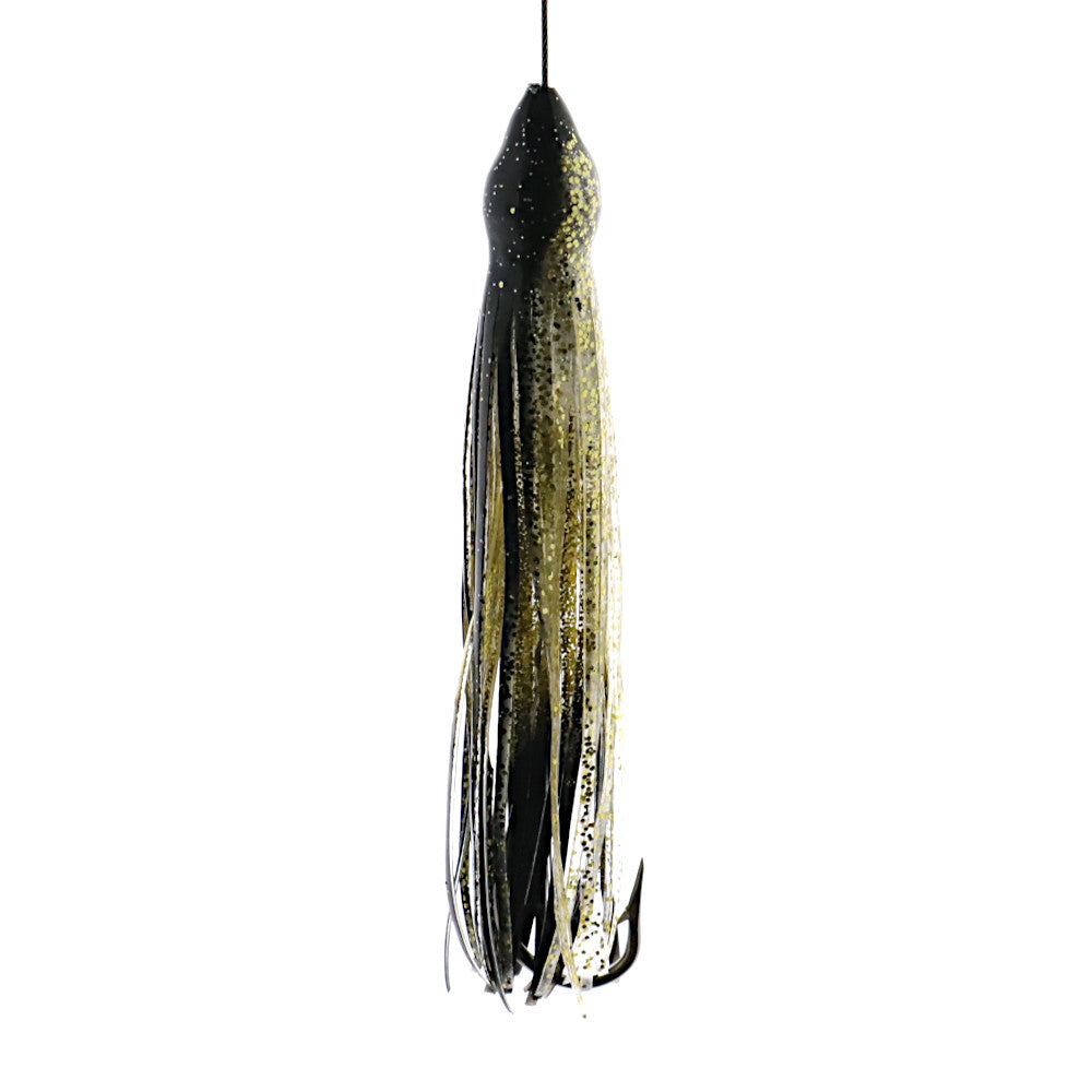El Cheap Hoo Affordable Wahoo Trolling Lure Silver Black Gold