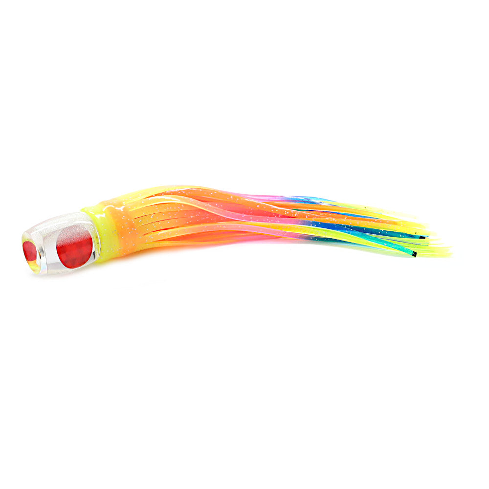 Epic Cup Face Trolling Lure Neon Rainbow Crystal Mirror