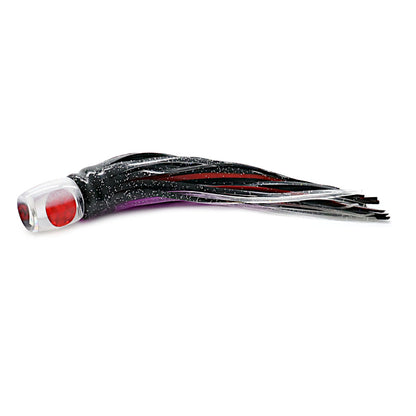 Epic Cup Face Trolling Lure Silver Purple Black Crystal Mirror