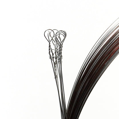 Pretwisted Piano Wire Close