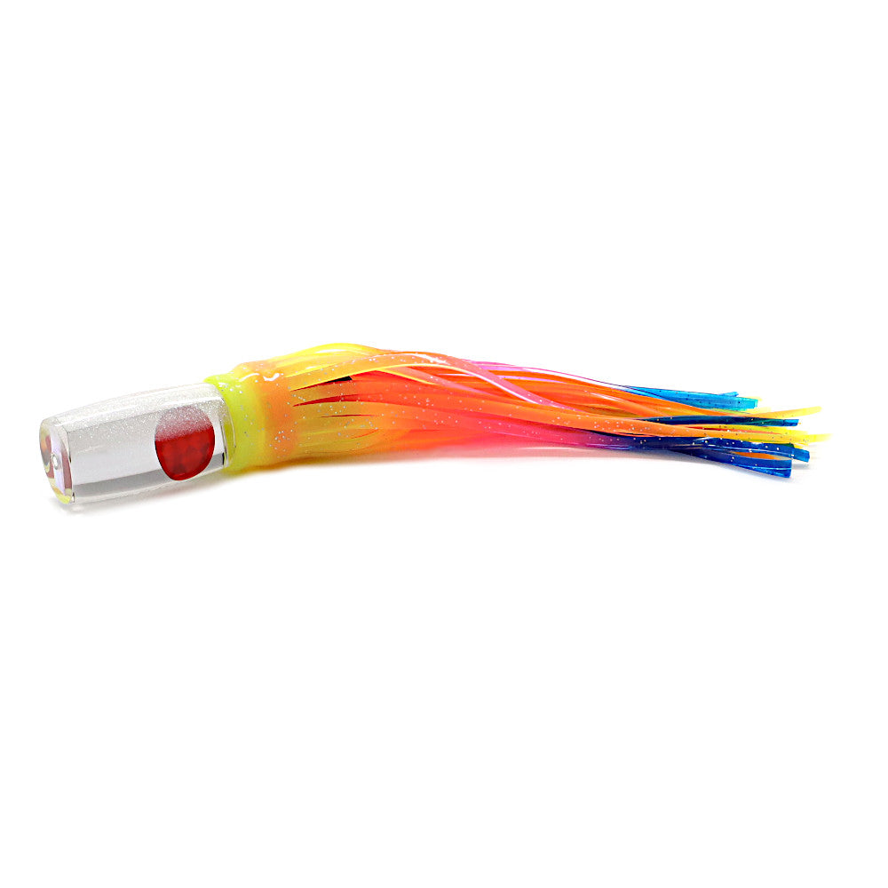 Flat Head 8 Saltwater Trolling Lure | Epic Fishing Co. - Neon Rainbow