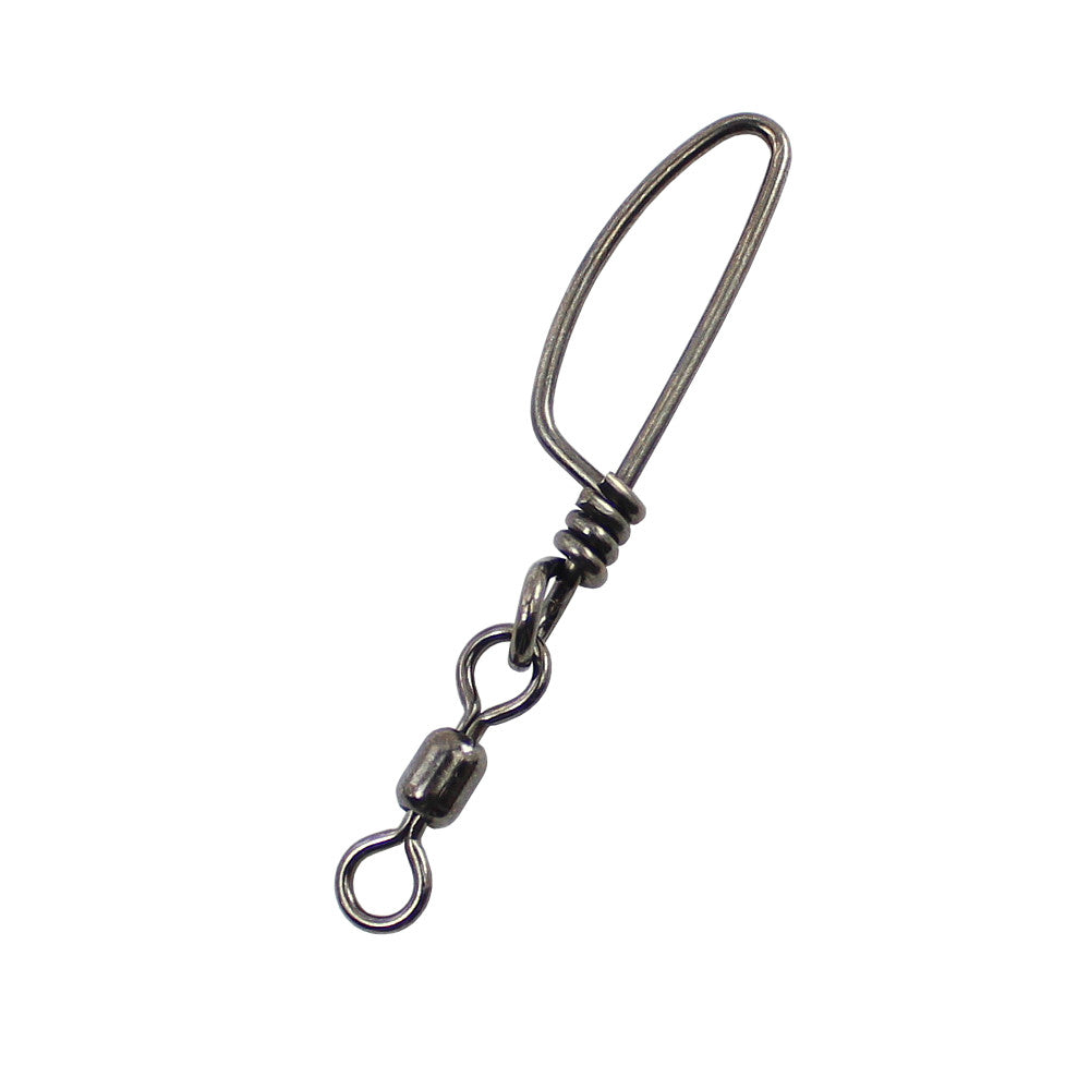 Stainless steel crane swivel with tournament snap