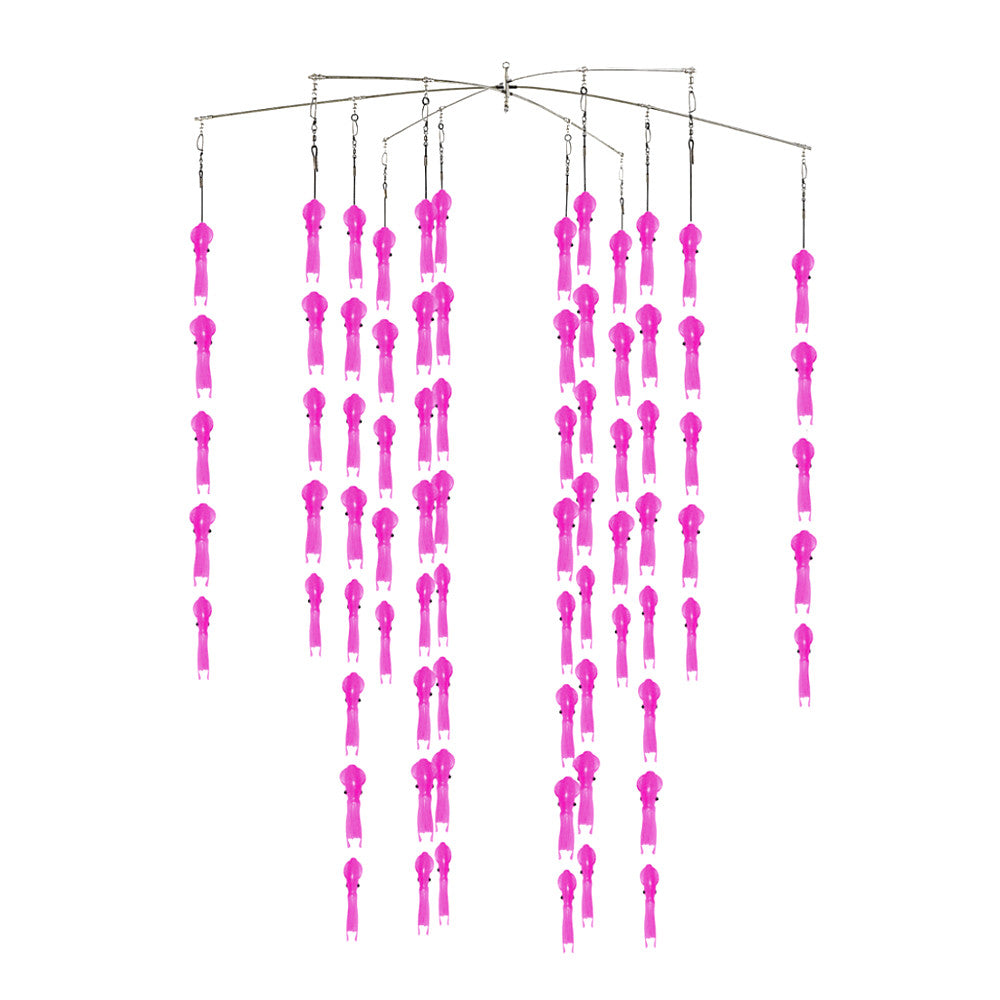 Epic Fishing Co Compact Phat Squid Dredge Pink