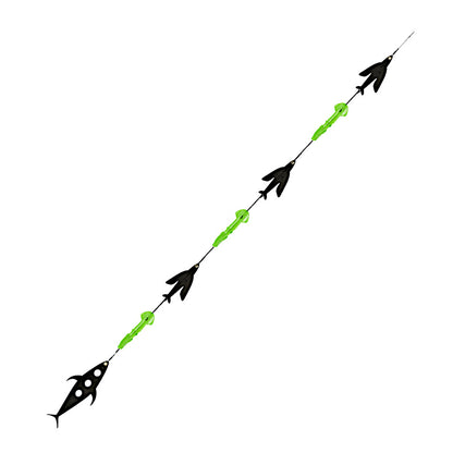 Fish Razr Flaps and Squid Daisy Chain Green