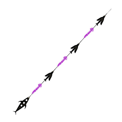 Fish Razr Flaps and Squid Daisy Chain Pink