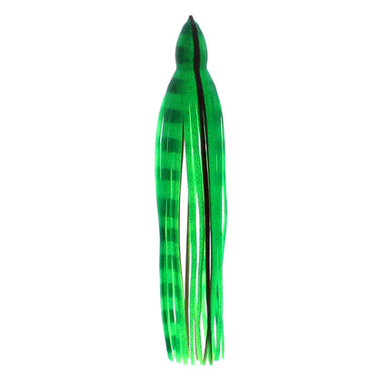 Epic Lure Skirts Fluorescent Green Red Veins 13