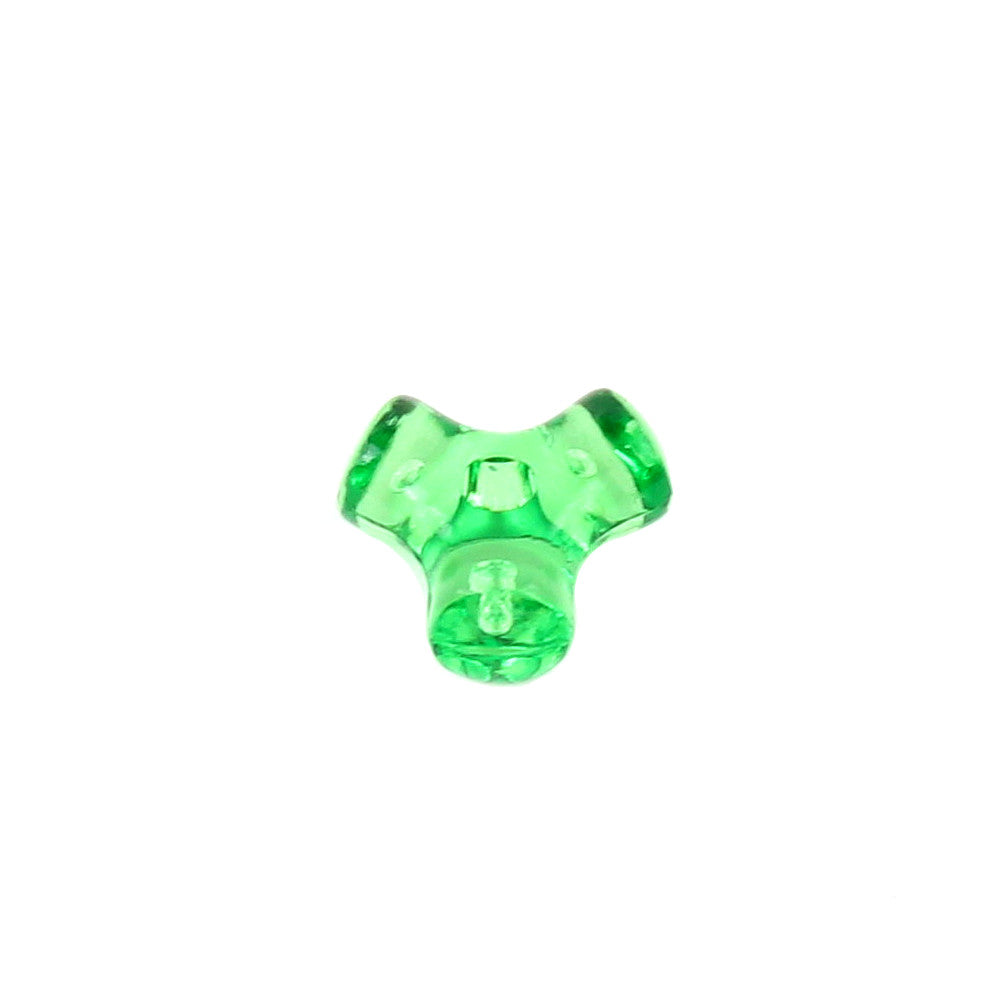 Green Tri Bead