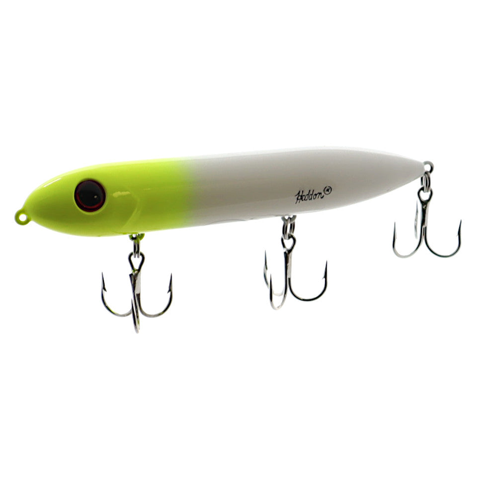 Heddon Super Spook Chartreuse White