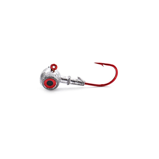 Matrix Shad Jig Head Bullseye Series Red Hook