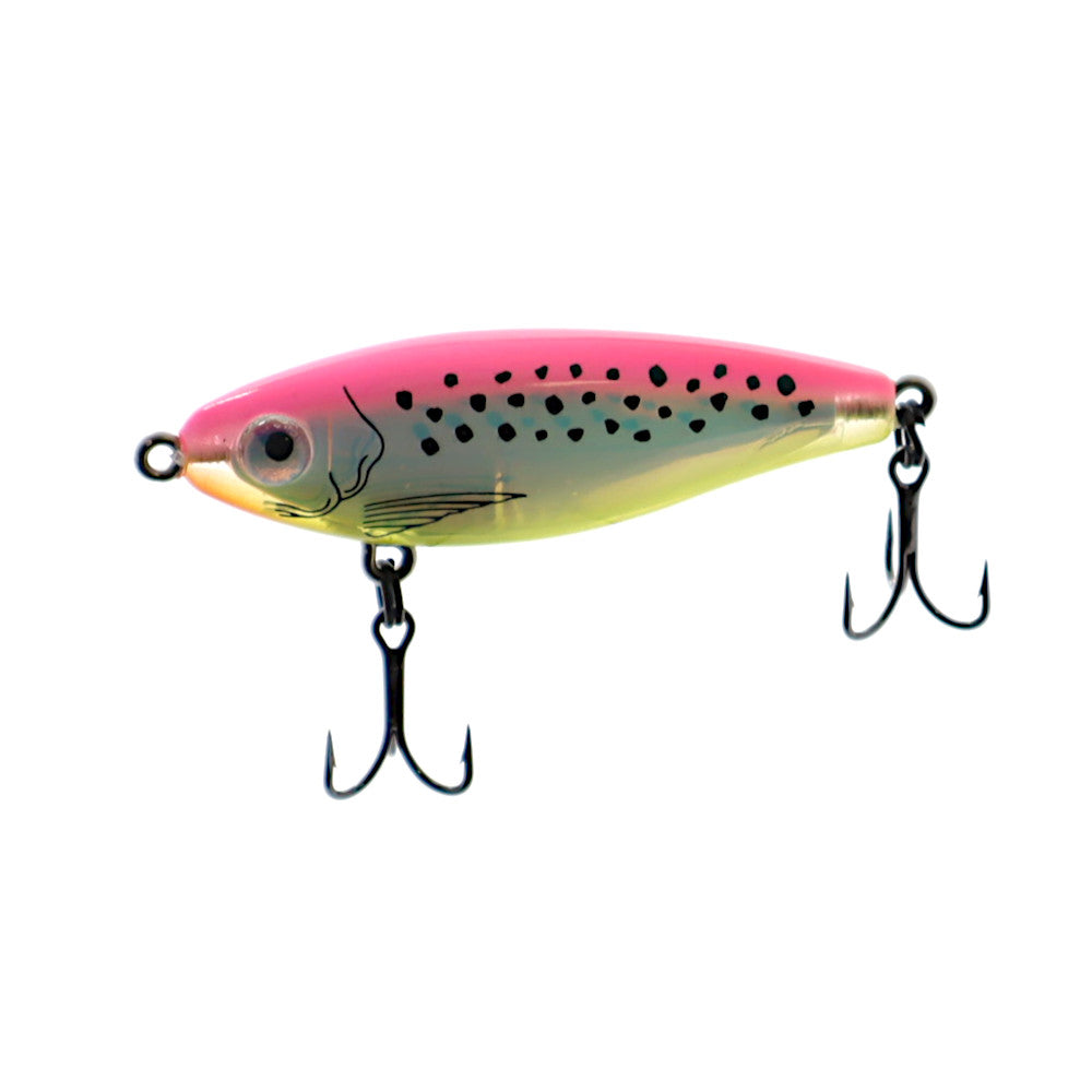Mirrolure C Eye Pro Series 17MR Pink Back Chartreuse Belly