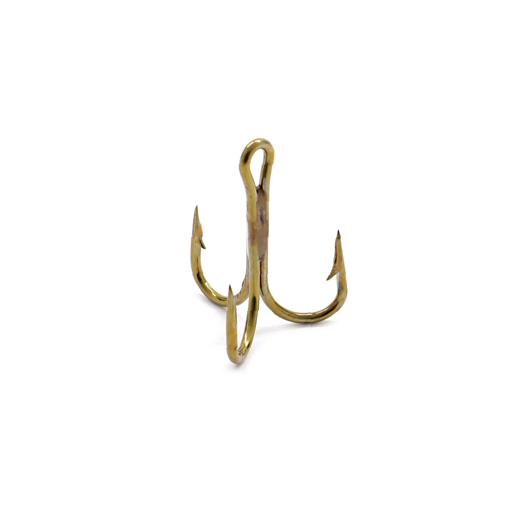 Mustad 4X Kingfish Treble Hook - Bronze