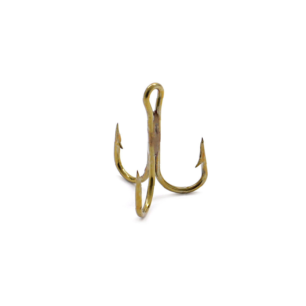 Mustad 4X Kingfish Treble Hook - Bronze - 4