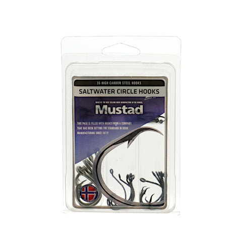 Mustad Saltwater Circle Hook Starter Kit Clamshell Package