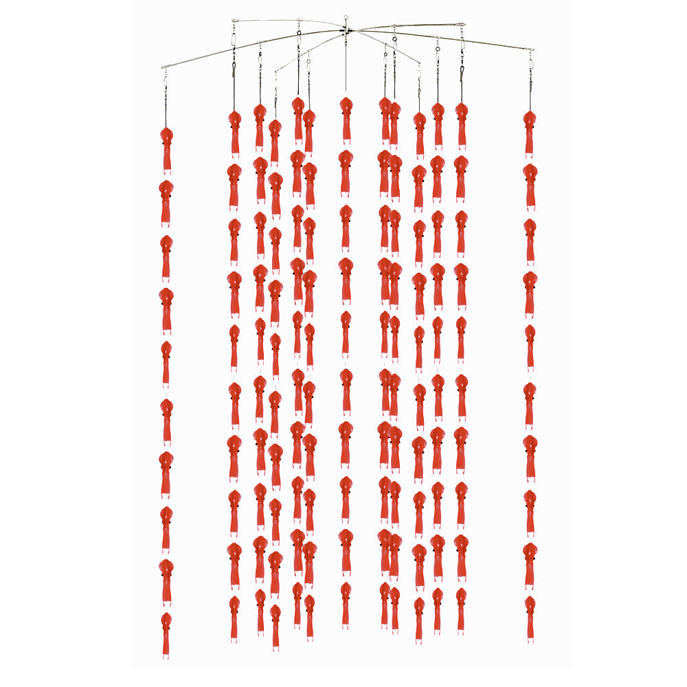 Fish Razr Phat Squid Dredge Put a Bait Ball Behind Your Boat Tackle