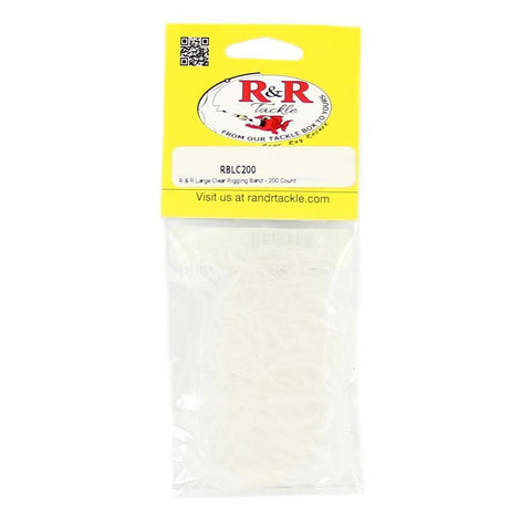 R&R Rigging Bands Clear Fishing