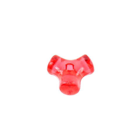Red Tri Bead