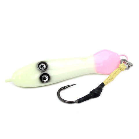 Blue Water Candy Roscoe Jig Pink Glow