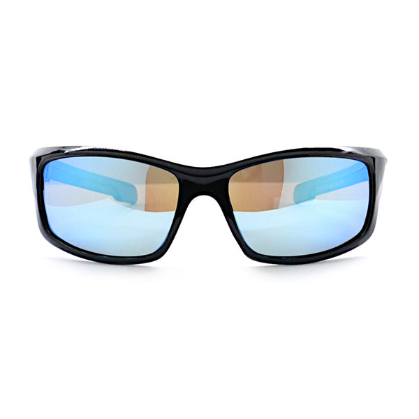 Sunglasses White Frame / Blue Mirror Lens Polarized 1.0mm Sea Striker