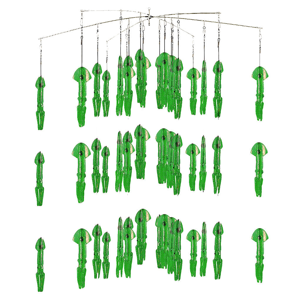 Epic Fishing Co Squid Dredge Green