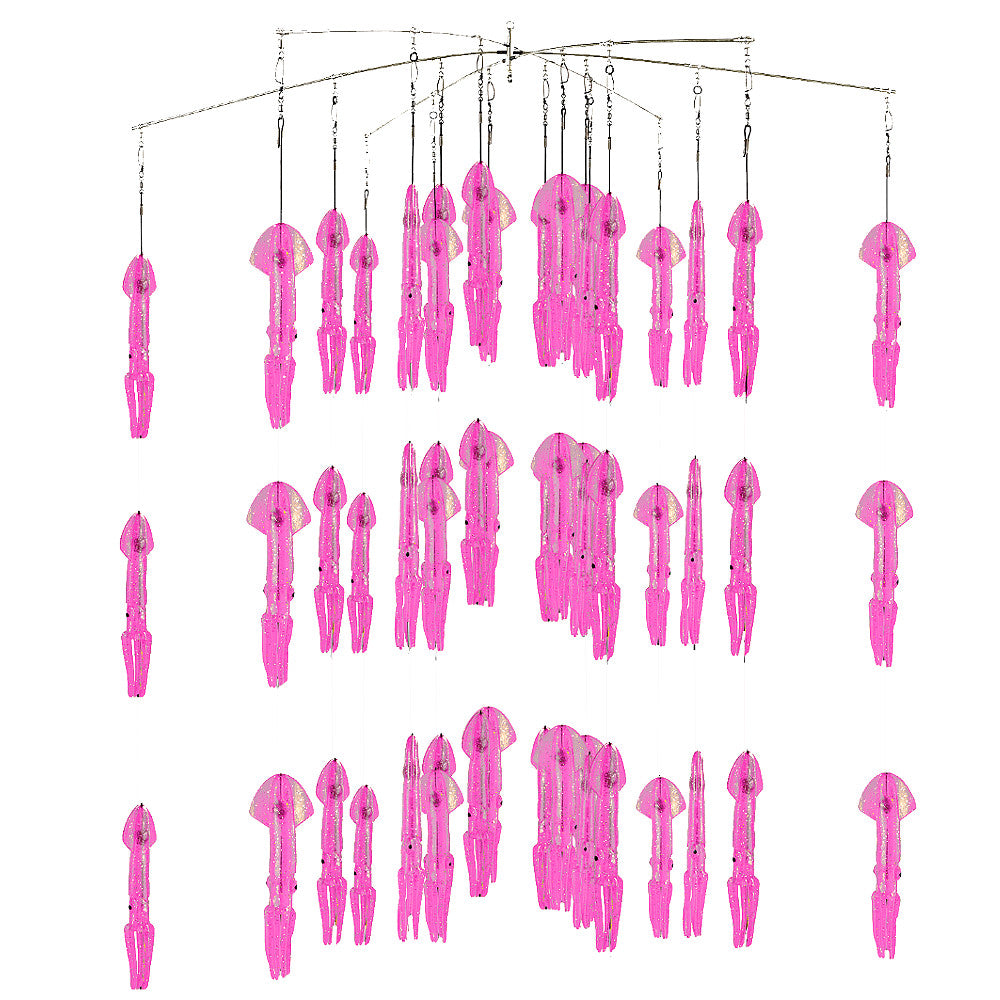 Epic Fishing Co Squid Dredge Pink