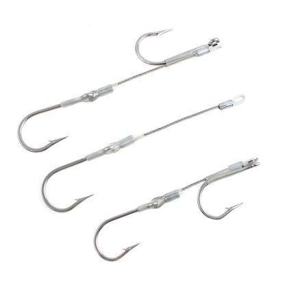 Stiff Rig Hooksets 3-Pack | Pre-Made Trolling Rigs Tackle Room Stiff Rig Hooksets 3-Pack | Pre-Made Trolling Rigs Tackle Room
