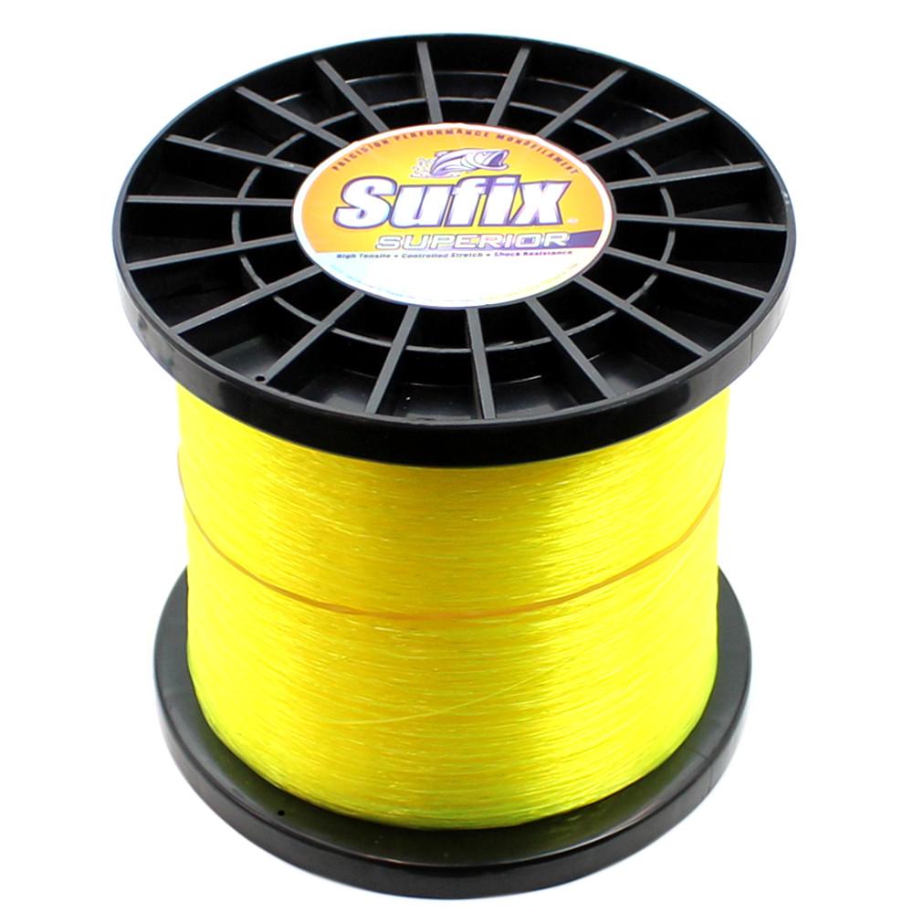 Sufix Superior Monofilament Fishing Line Hi-Vis 4.4lb Spool