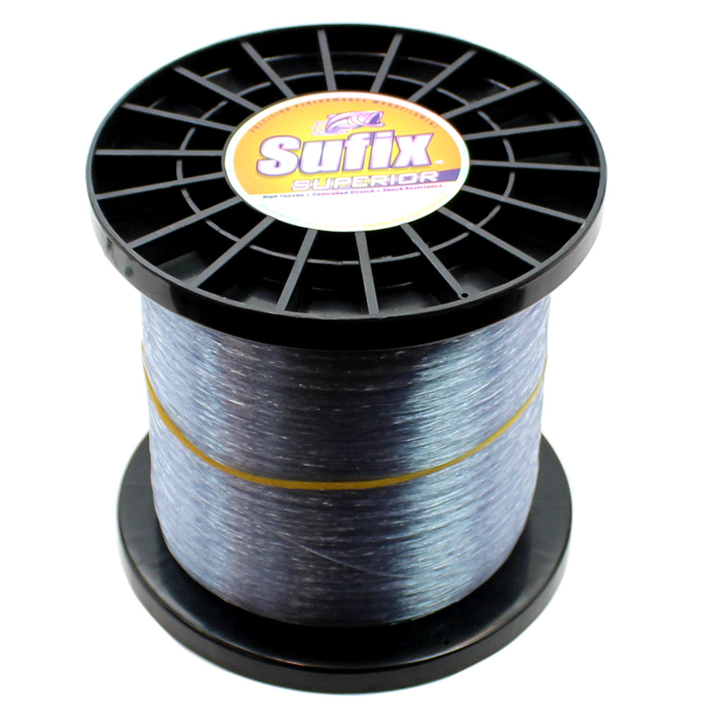 Sufix Superior Monofilament Fishing Line Smoke Blue 4.4lb Spool