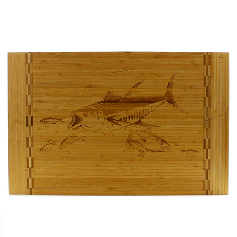 Custom Bamboo Cutting Board Redfish