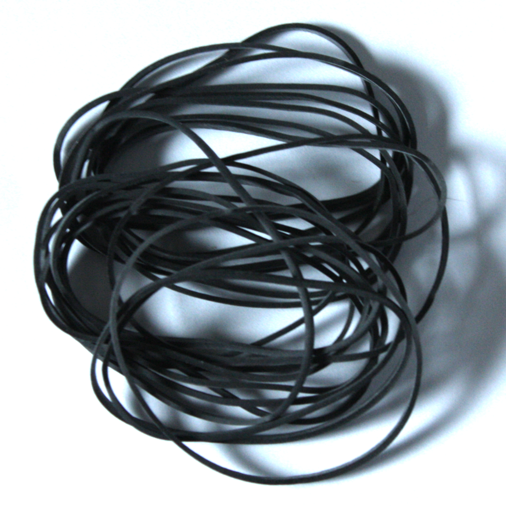 Fishing Rubber Bands - Black - UV Resistant
