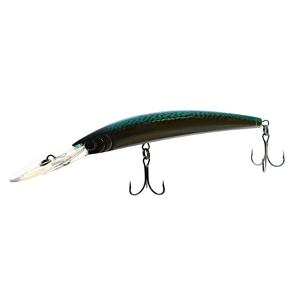 Yozuri Crystal Minnow 5 Floating Holo Green Mackerel