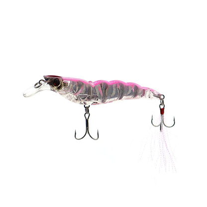 Yozuri 3D crystal shrimp hot pink