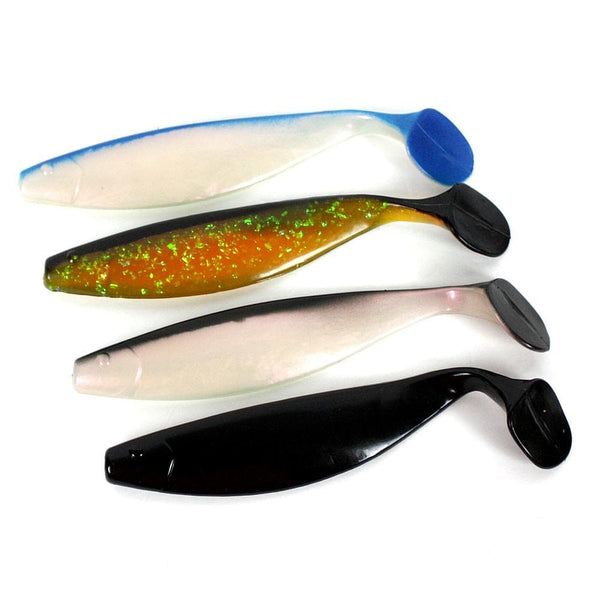 Blue Water Candy Rock Fish Candy 9 Shad Body Lure - 2 Pk.