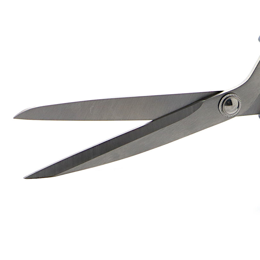 blue handle fishing scissor blades