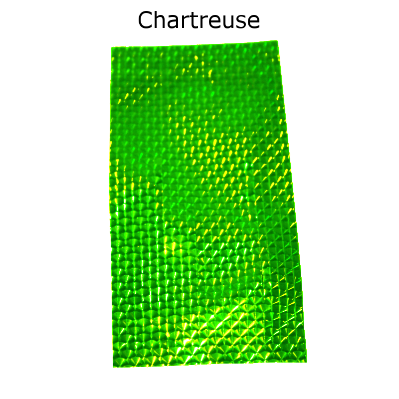 Photo of Chartreuse Mylar Sheets