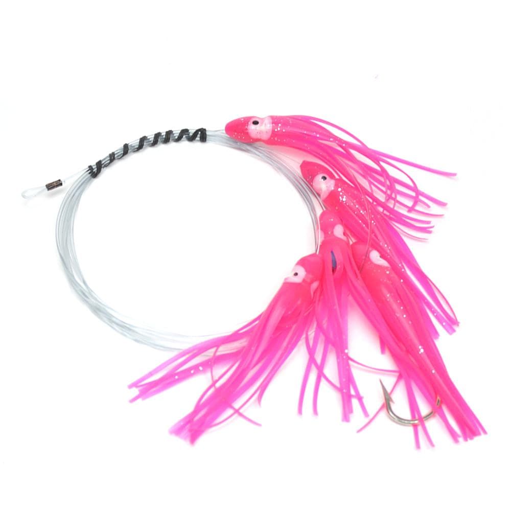 small daisy chain hot pink