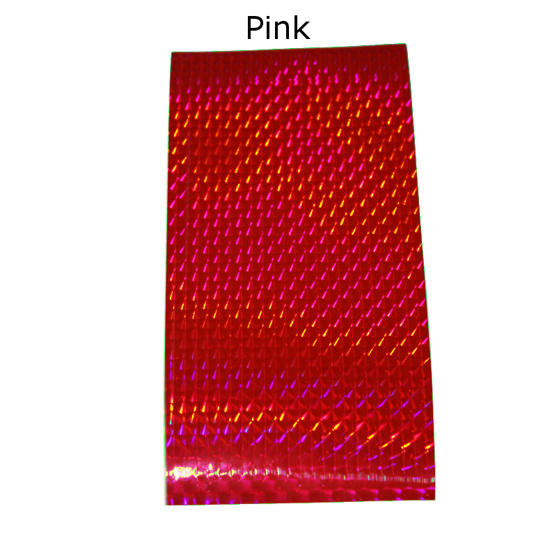 Photo of Pink Mylar Sheets